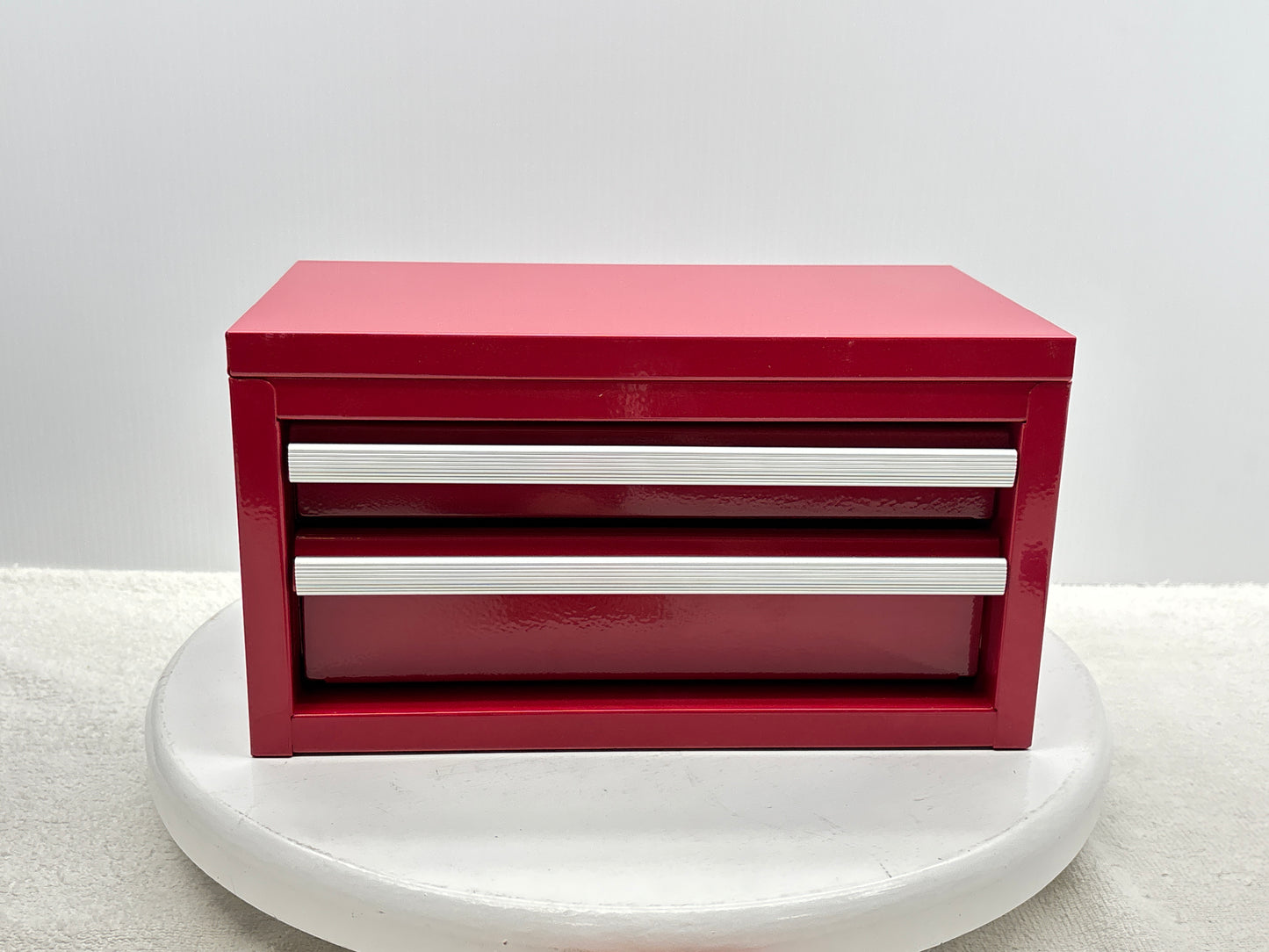 MasterCraft Mini Steel Toolbox ''Red''