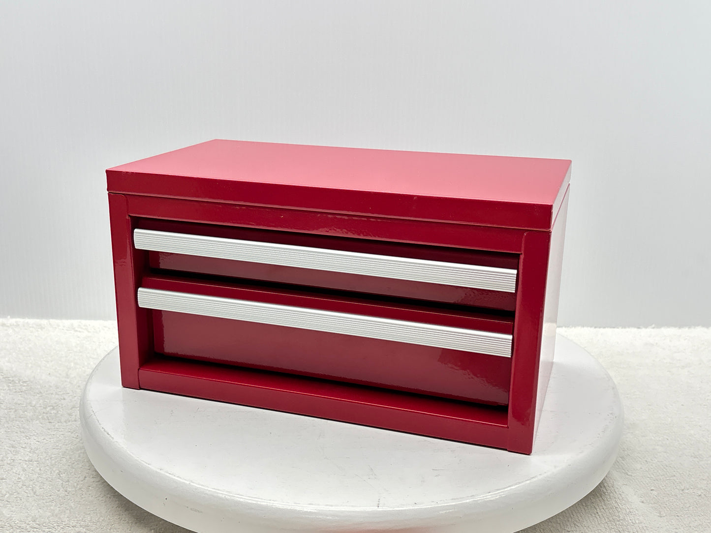MasterCraft Mini Steel Toolbox ''Red''