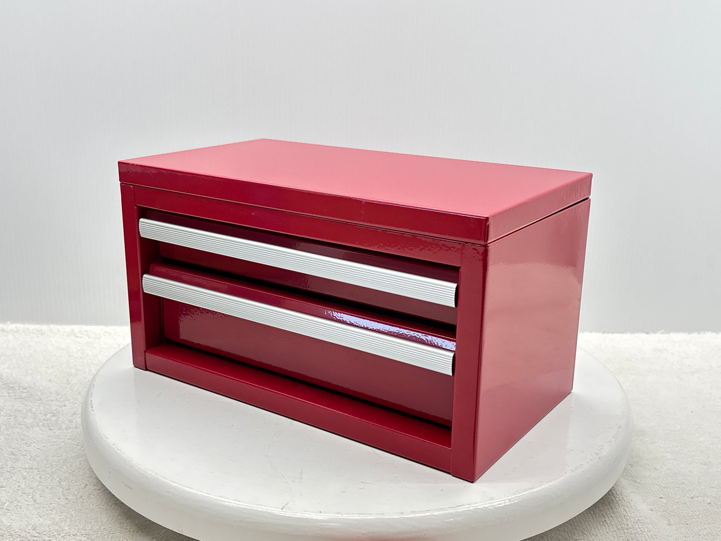 MasterCraft Mini Steel Toolbox ''Red''