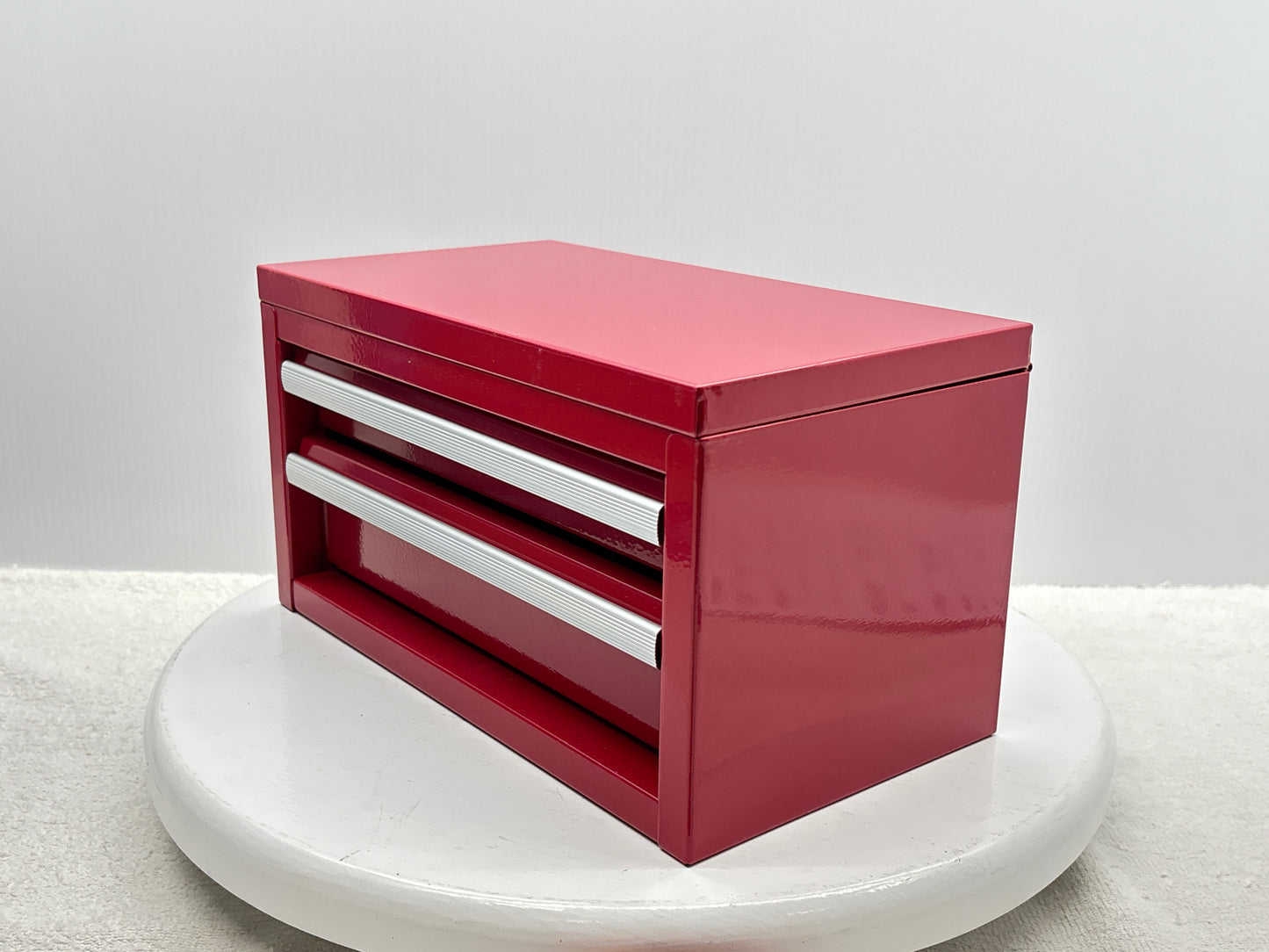 MasterCraft Mini Steel Toolbox ''Red''