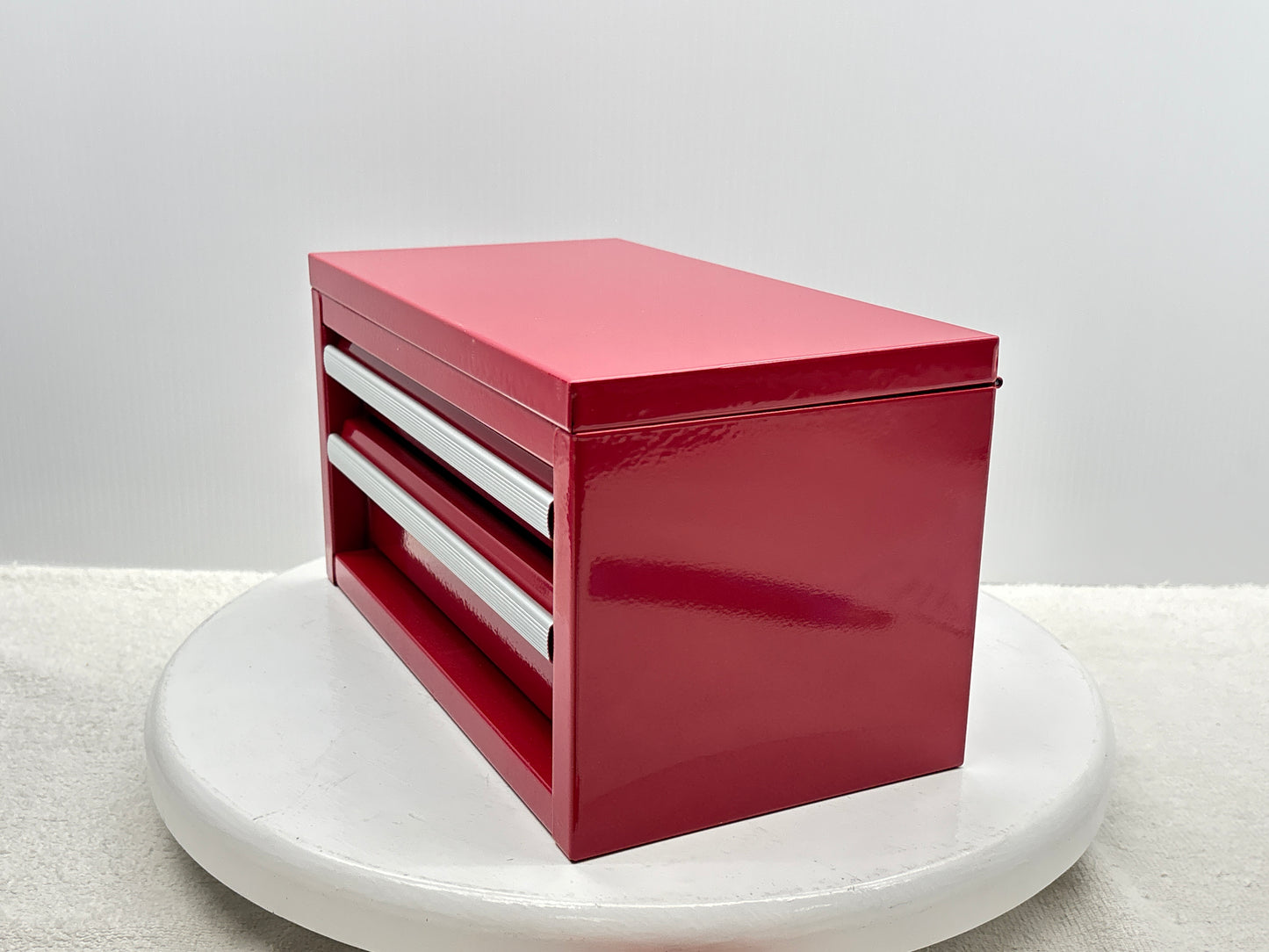 MasterCraft Mini Steel Toolbox ''Red''