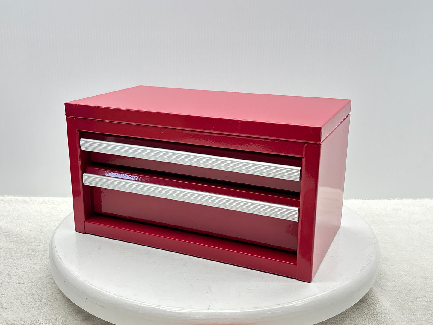 MasterCraft Mini Steel Toolbox ''Red''