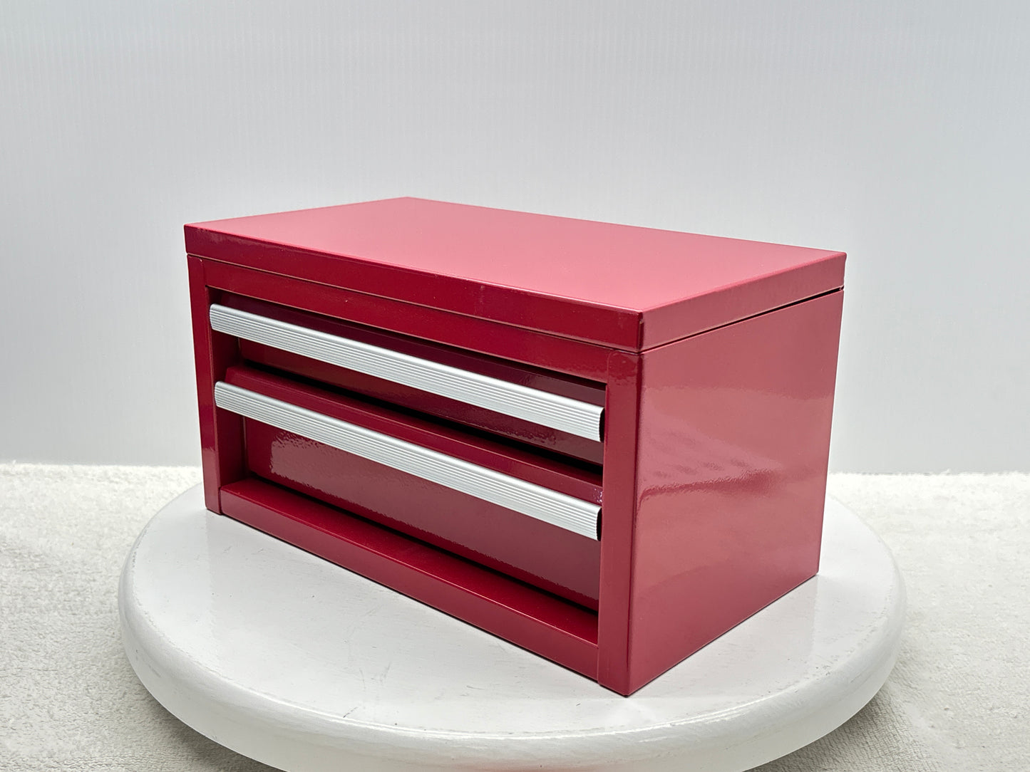 MasterCraft Mini Steel Toolbox ''Red''