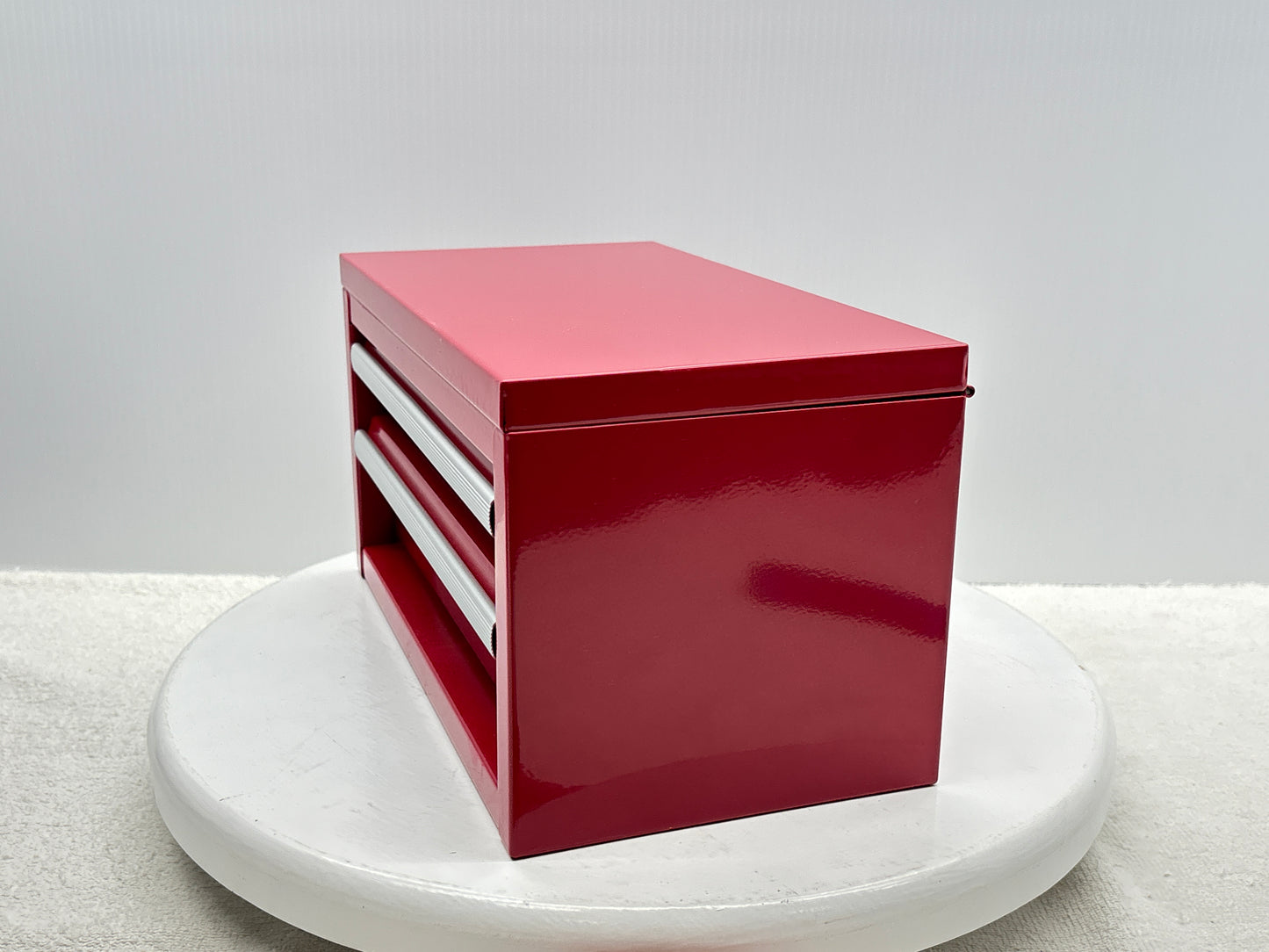 MasterCraft Mini Steel Toolbox ''Red''