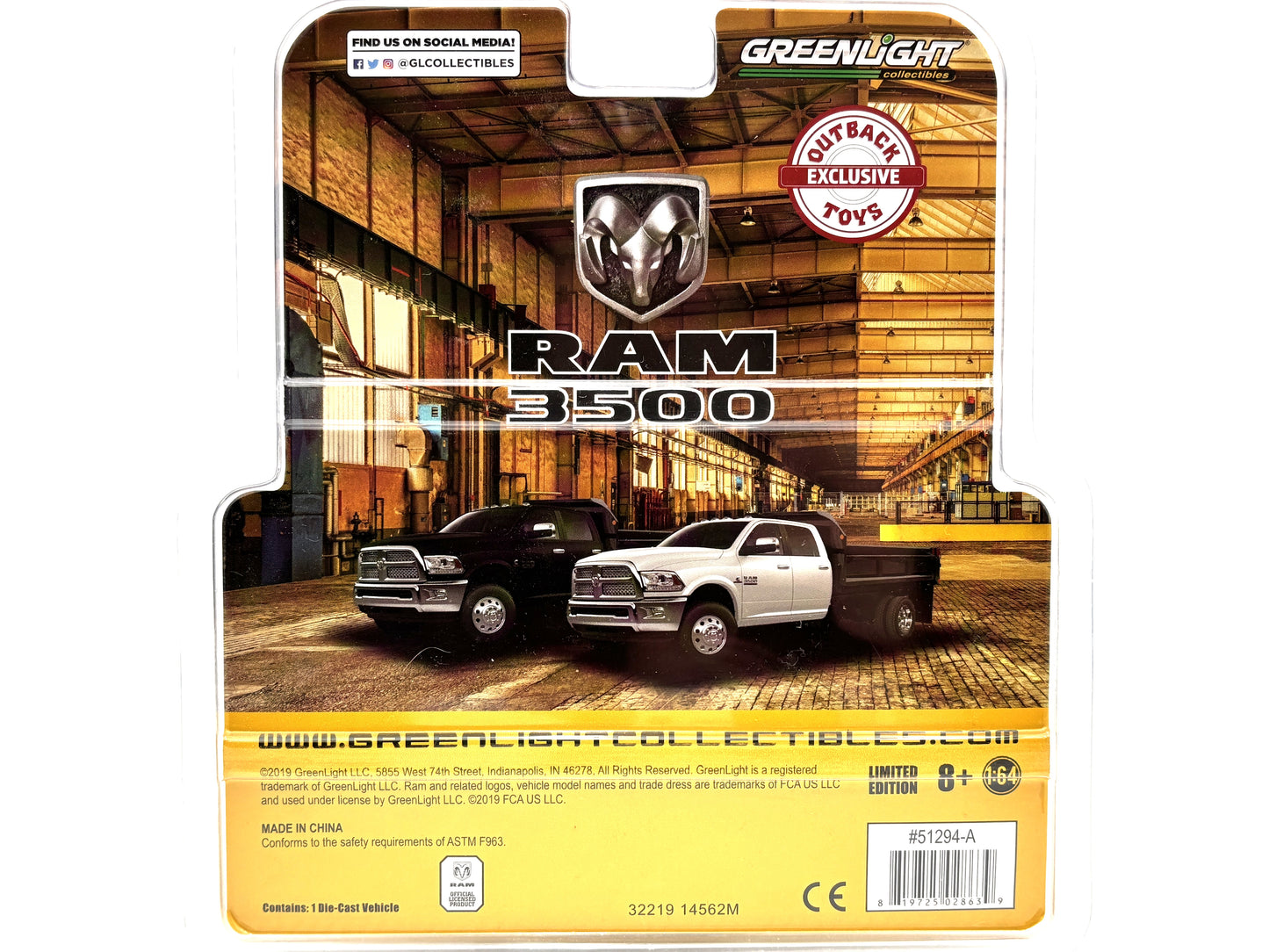 1/64 RAM 3500 Laramie (Black)