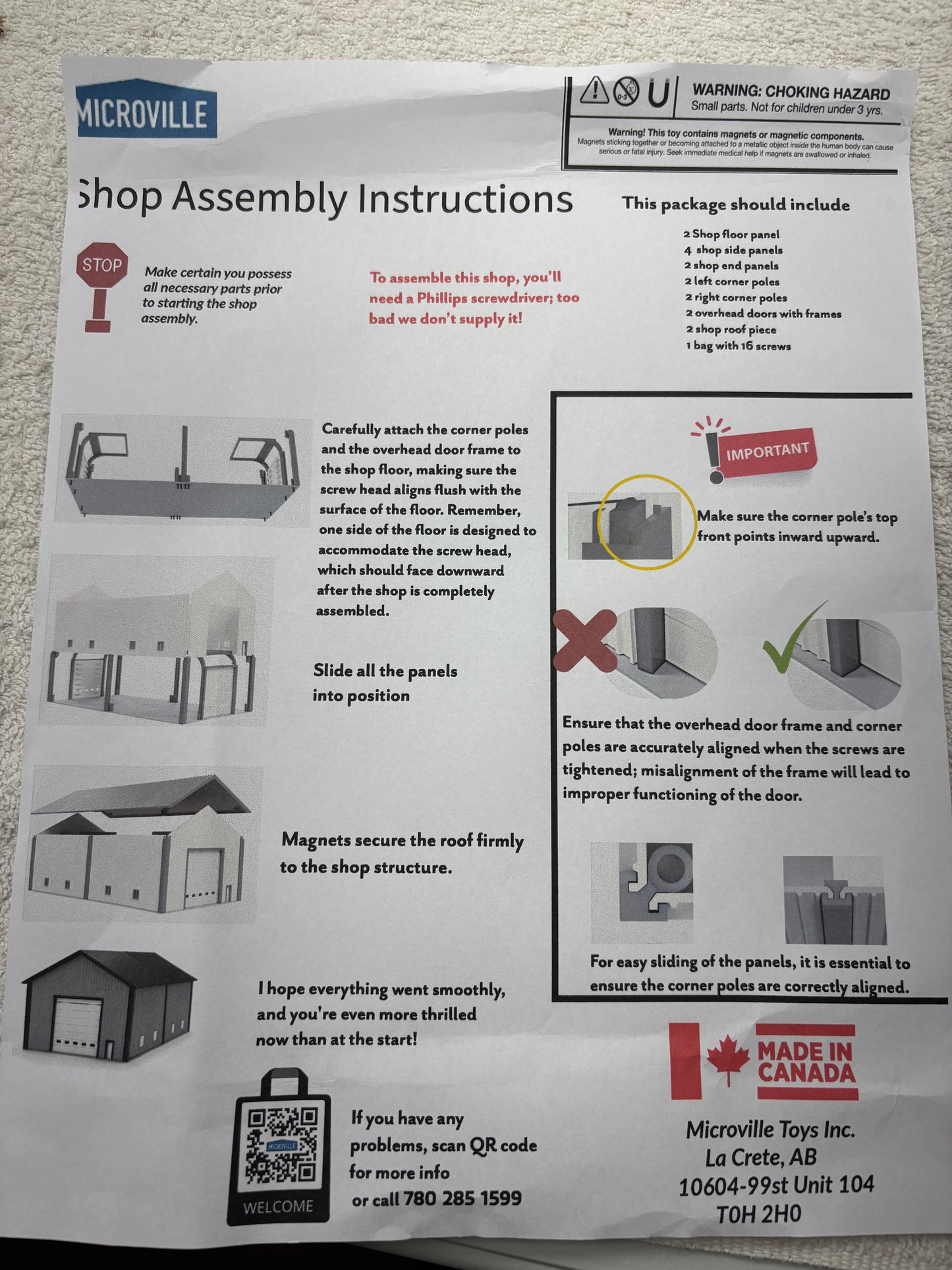 1/64 Microville Large Shed
