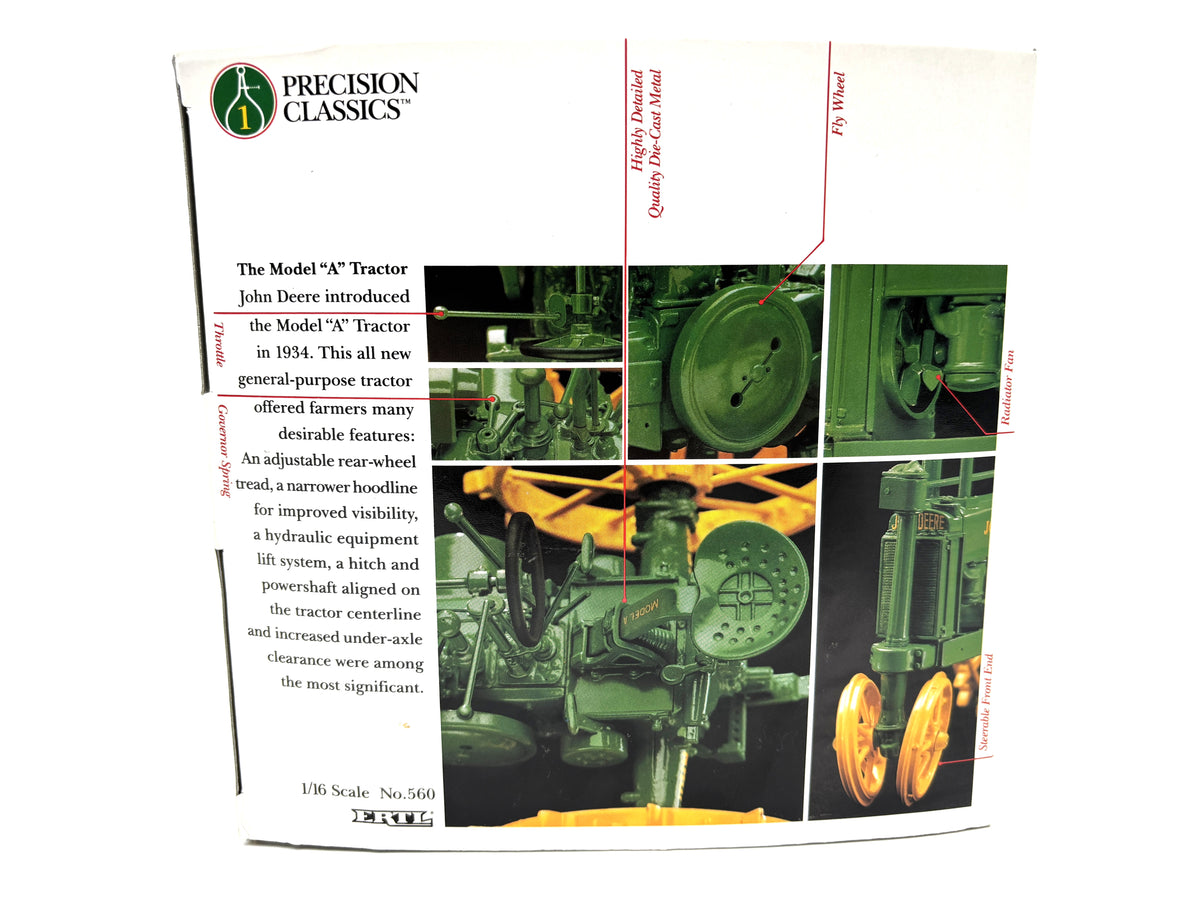 1/16 John Deere Model A on Steel