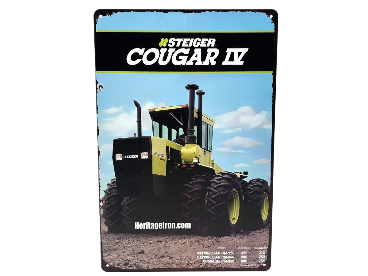 Steiger 4WD Cougar Sign