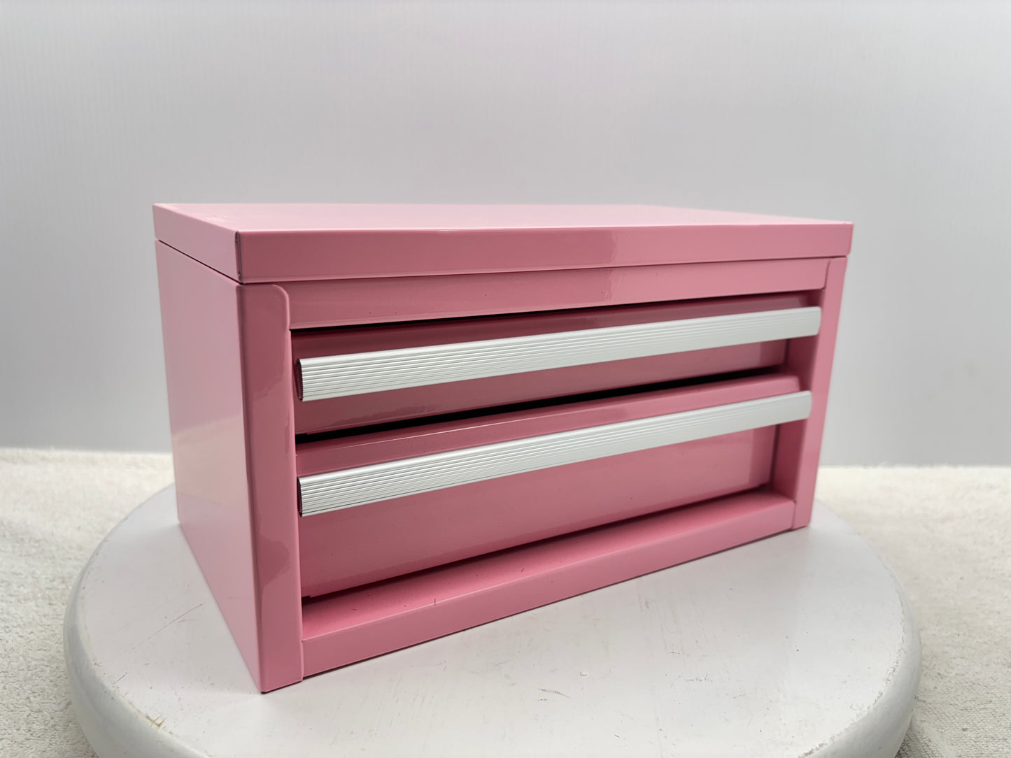 MasterCraft Mini Steel Toolbox ''Pink''