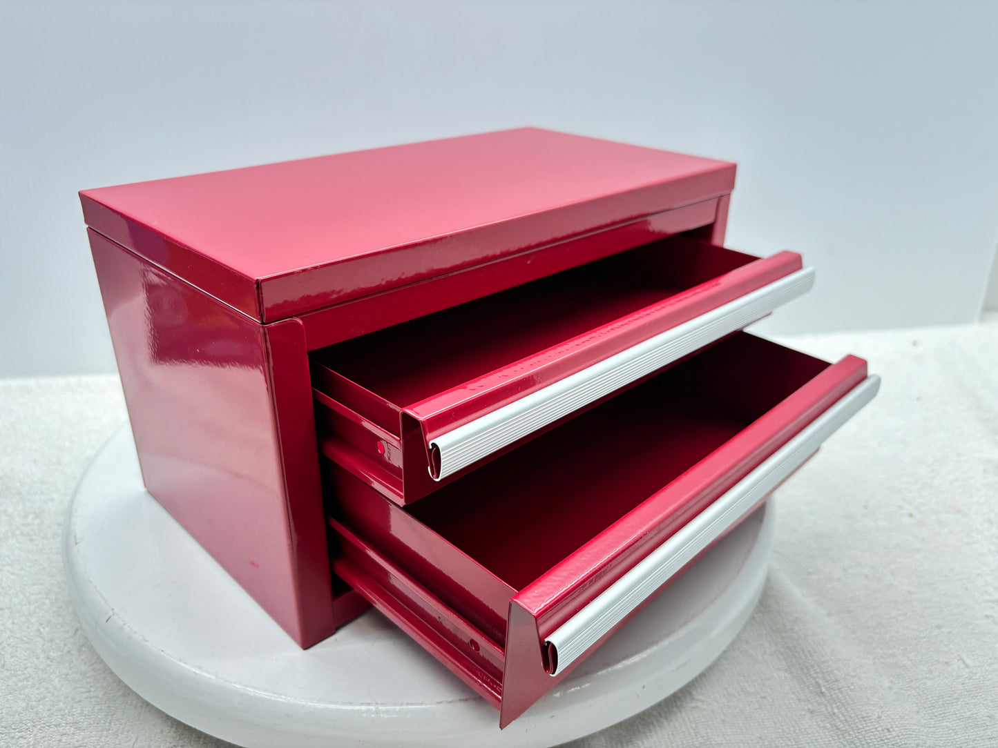 MasterCraft Mini Steel Toolbox ''Red''