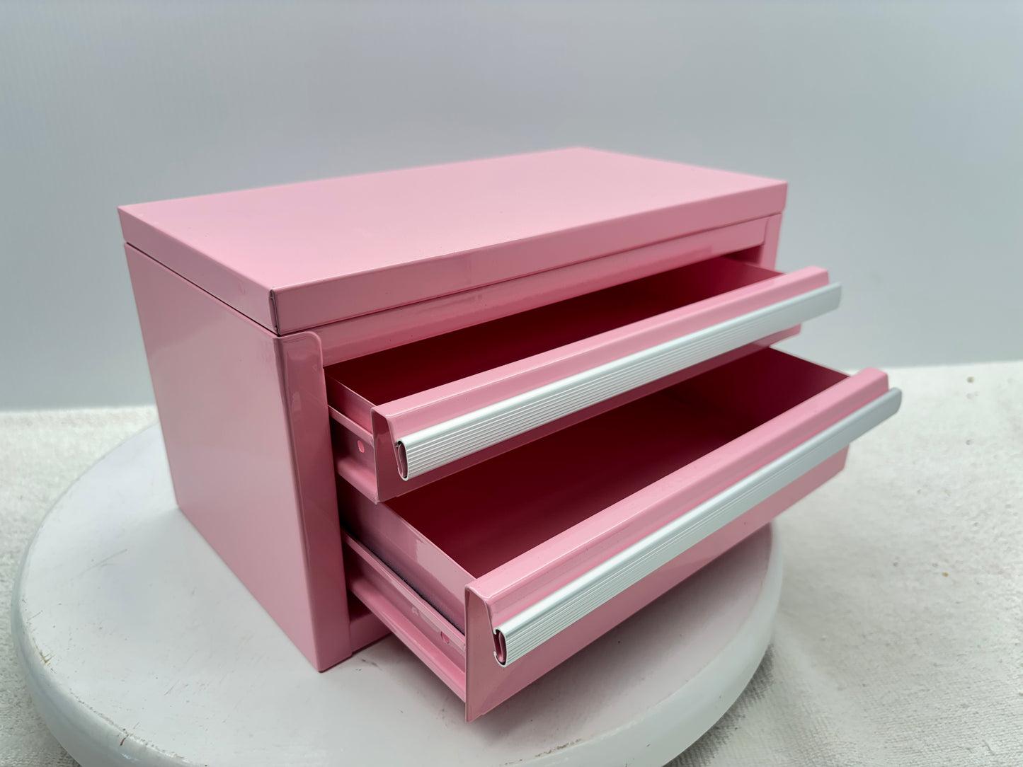 MasterCraft Mini Steel Toolbox ''Pink''