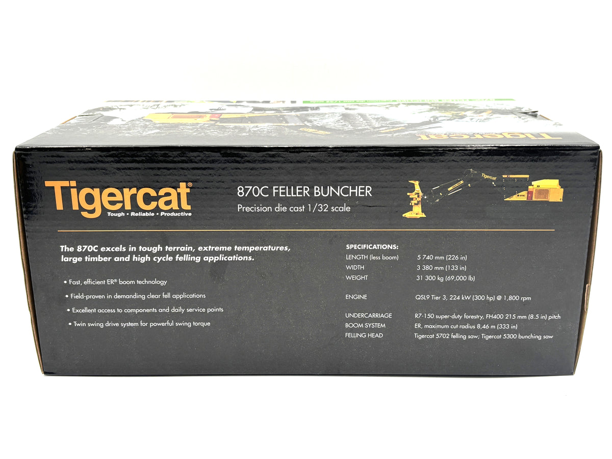 1/32 Tigercat 870C Feller Buncher
