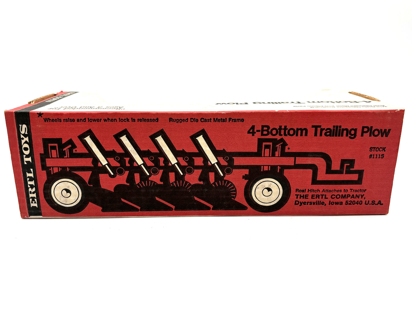 1/16 Massey Ferguson 4-Bottom Trailing Plow
