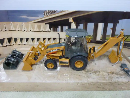 1/32 CASE 580 SUPER N Backhoe/Loader Construction Toy