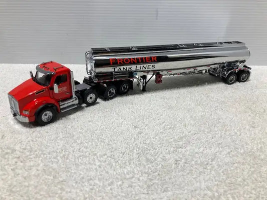 1/50 KENWORTH T880SBFA Truck w/Petroleum Trailer Die-cast Toy