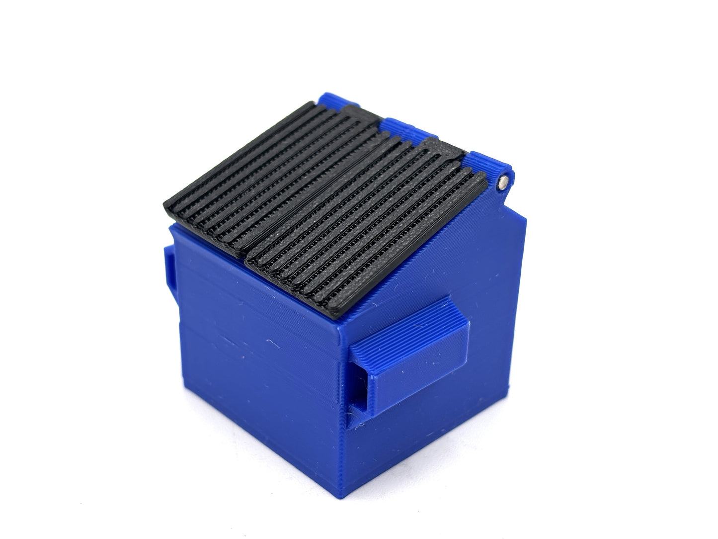 1/64 3D Print Blue Dumpster