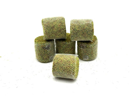 1/64 Aged Hay Bales Net Wrapped 5' x 6'