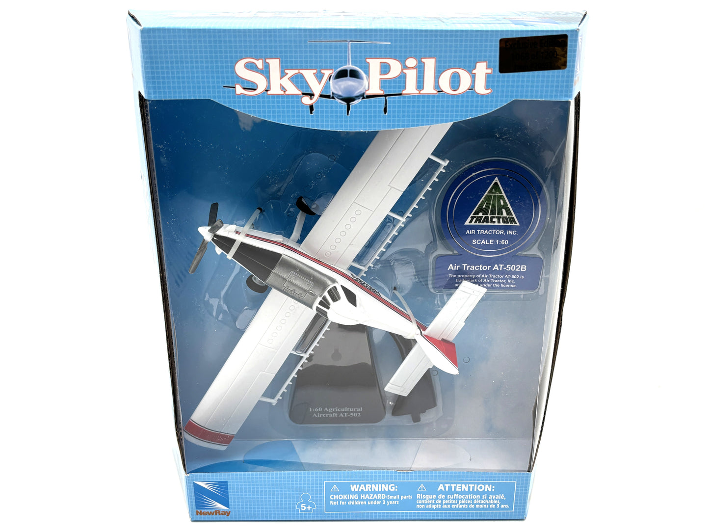1/60 Air Tractor AT-502B Spray Plane (White)
