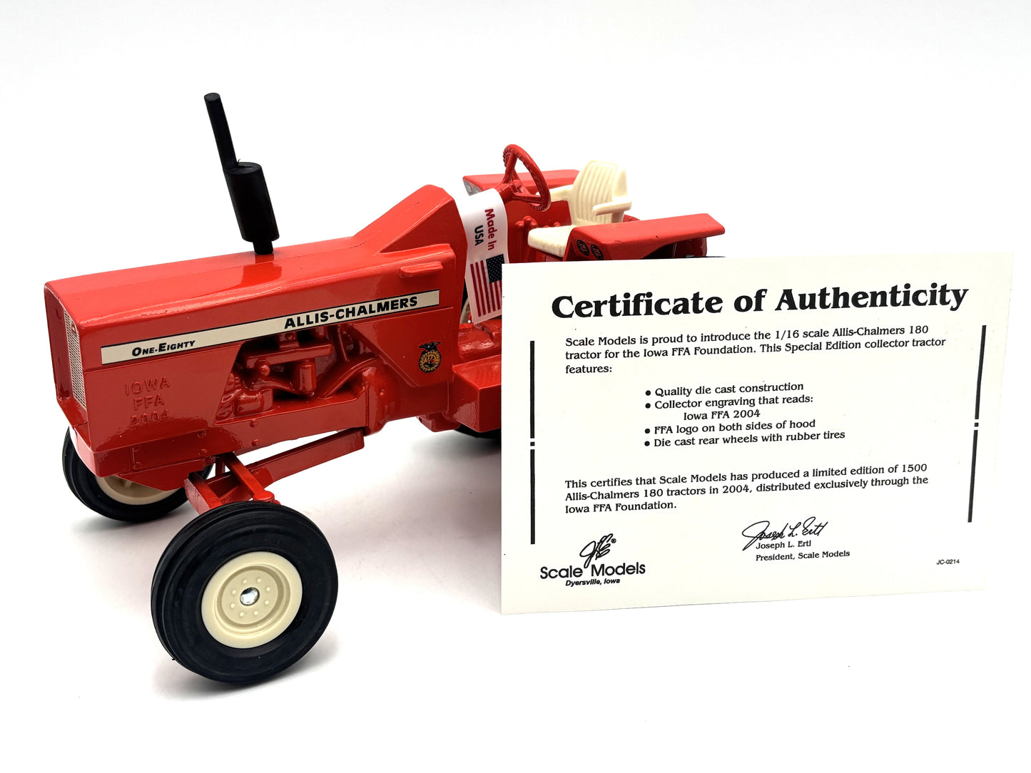 1/16 Allis-Chalmers 180 FFA Collector Edition