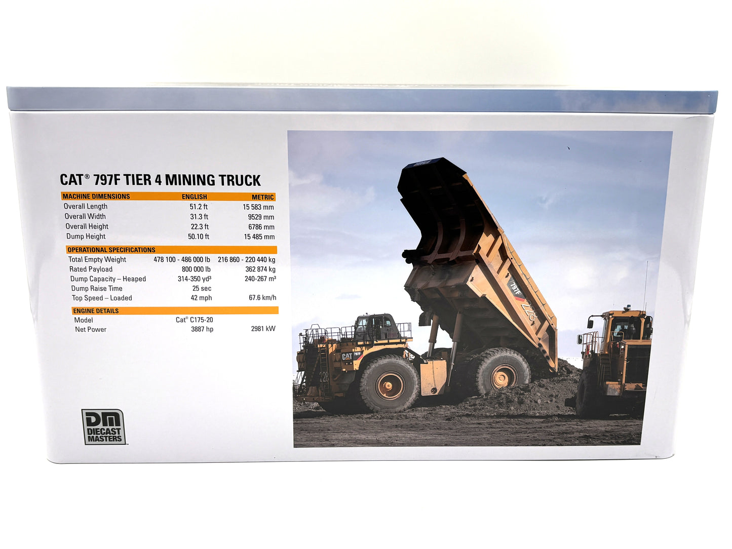 1/50 Caterpillar 797F Tier 4 High Line Series