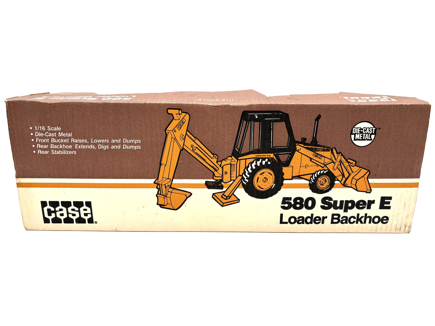 1/16 Case 580 Super E Backhoe Loader
