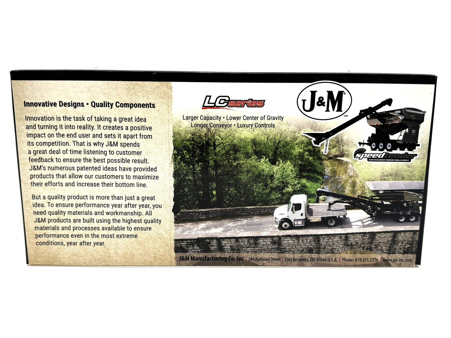 1/64 J&M LC 390 Bulk Seed Tender "Green"