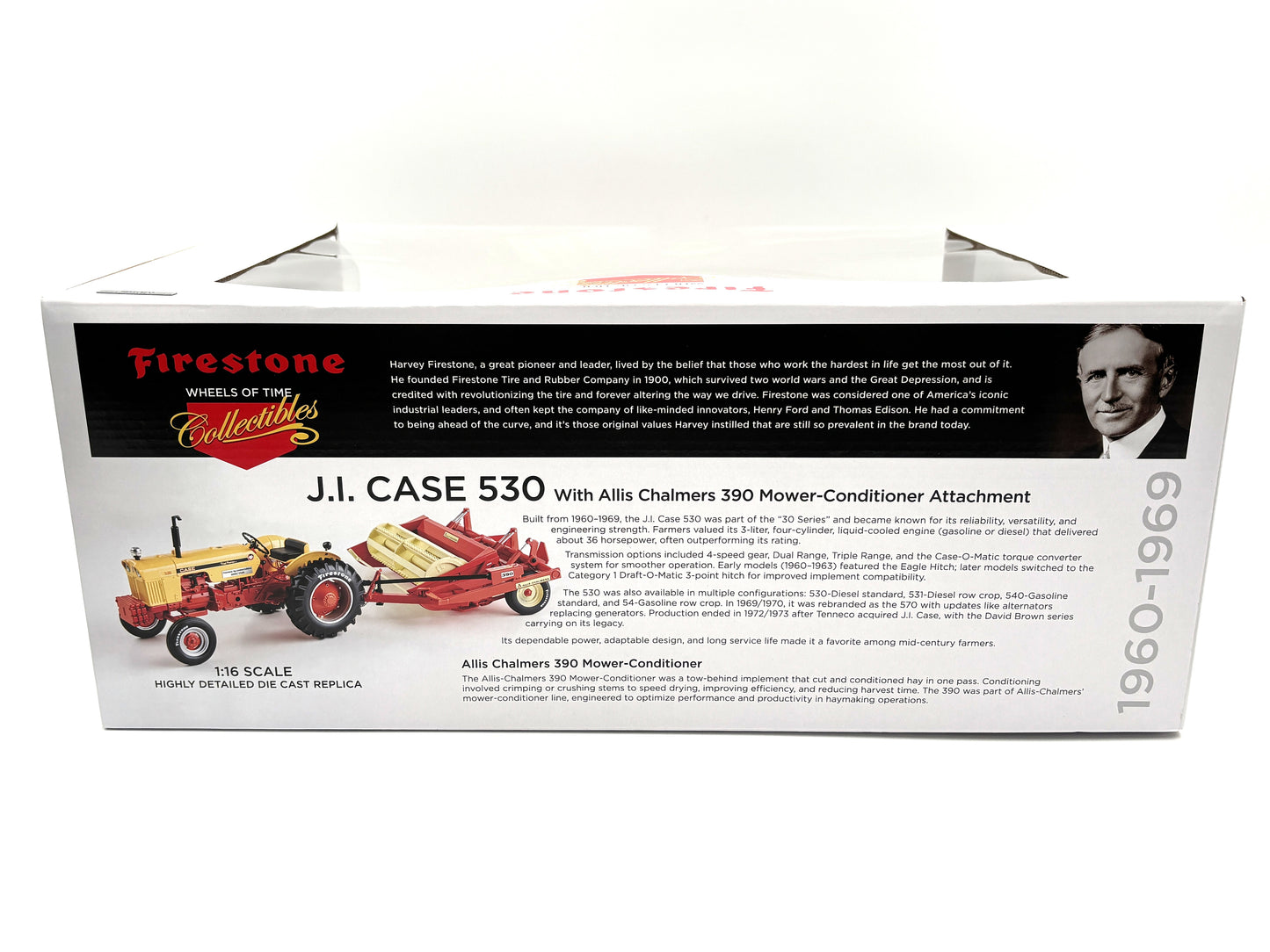1/16 Case 530 with AC 390 Mower Conditioner
