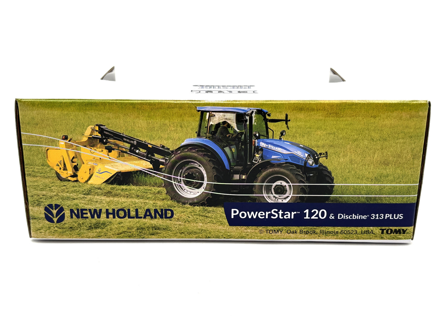 1/64 New Holland Powerstar 120 with 313 Discbine "Chase"