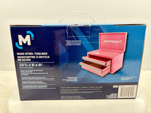 MasterCraft Mini Steel Toolbox ''Pink''