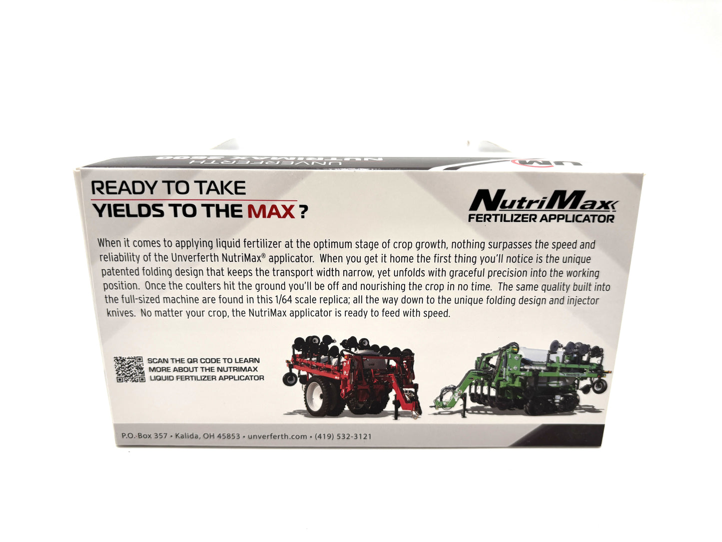 1/64 Unverferth Nutrimax 2600 - Red Tracked