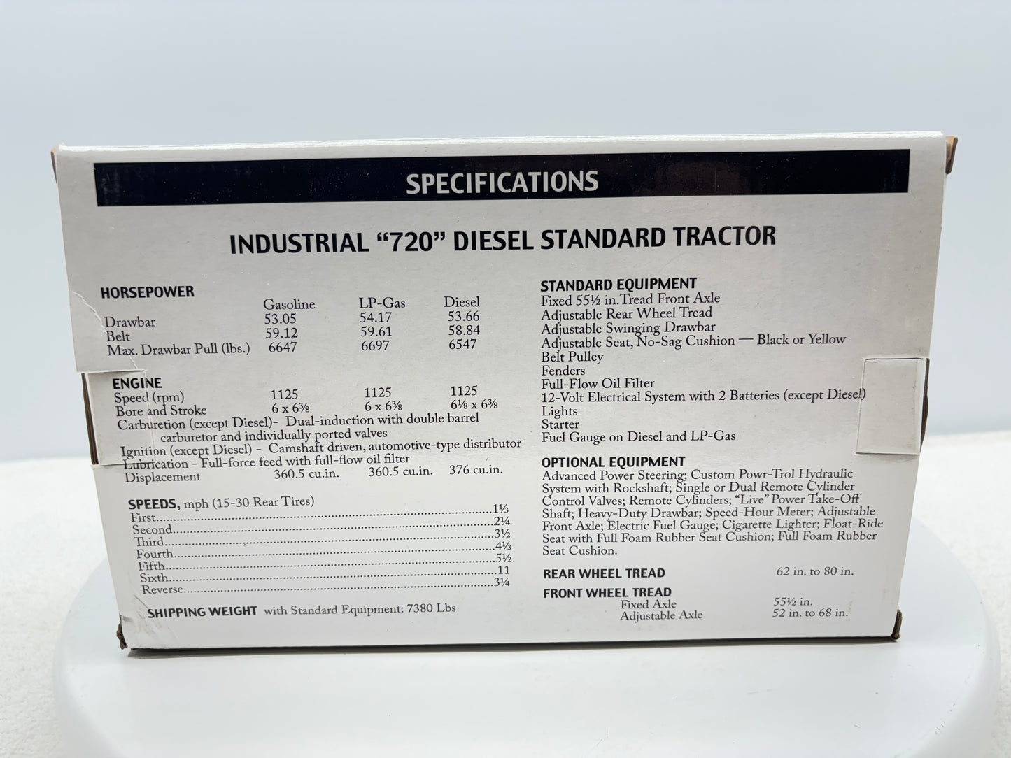 1/16 John Deere 720 Industrial Standard