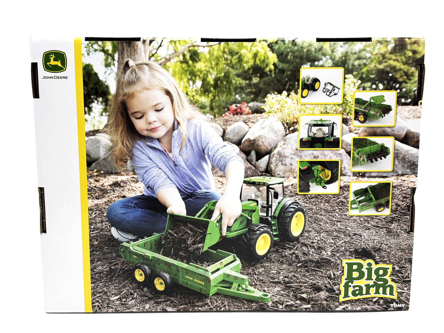 1/16 John Deere 6210R with Spreader