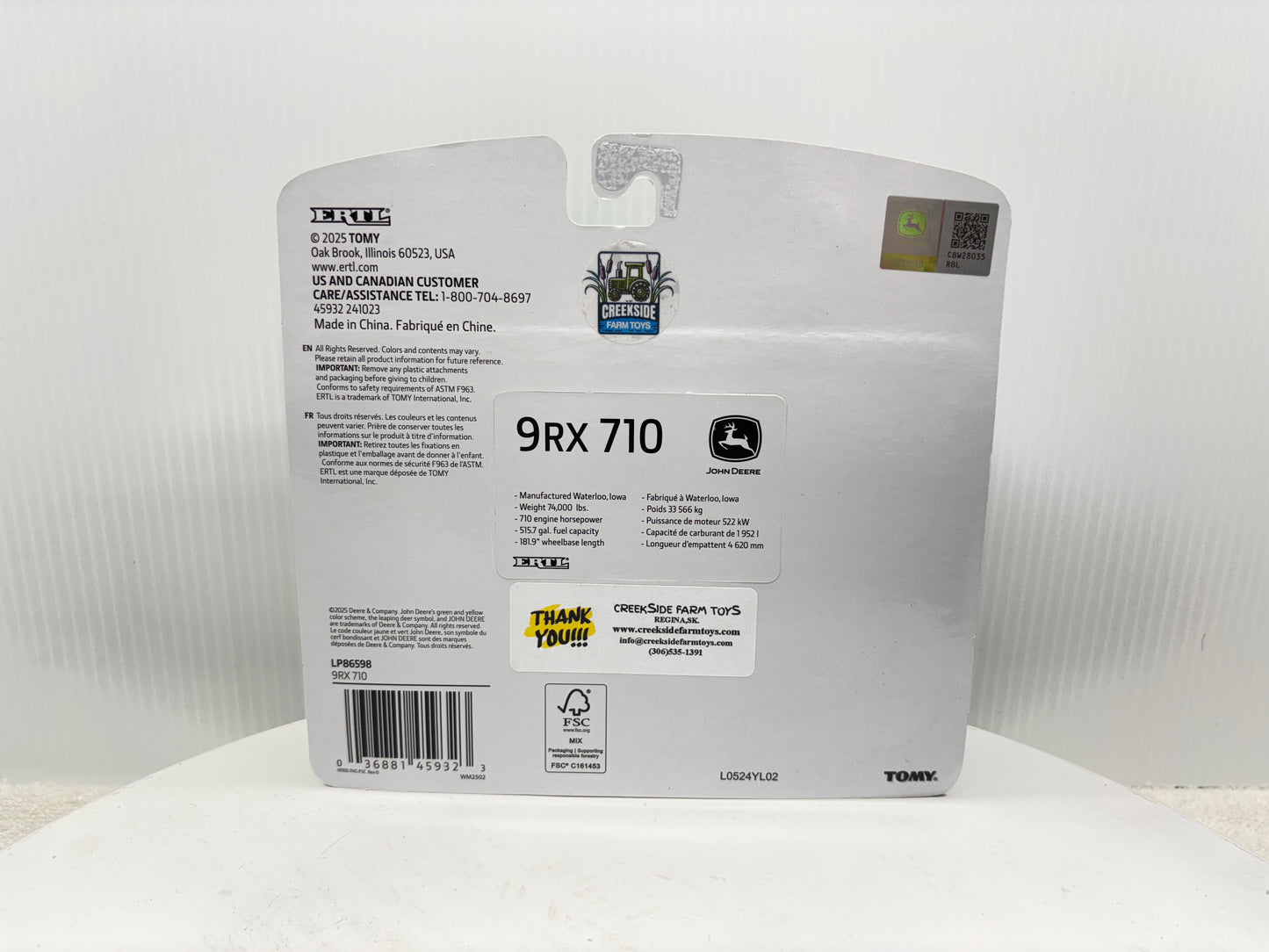 1/64 John Deere 9RX 710