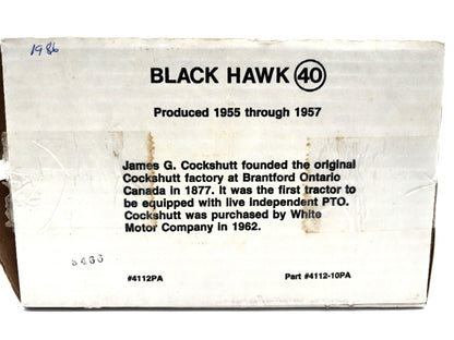 1/16 Cockshutt 40 Black Hawk
