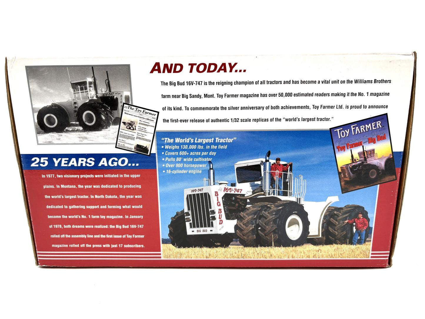 1/32 Big Bud 16V-747 Field Edition