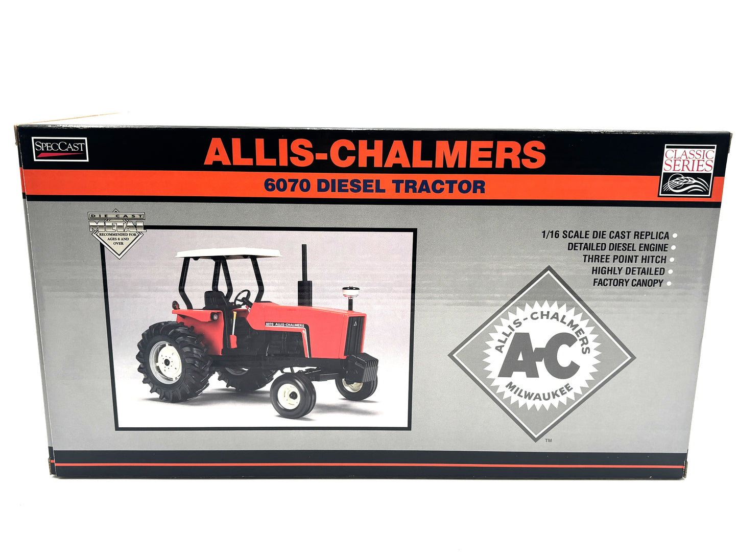 1/16 Allis-Chalmers 6070 Diesel Orange Spectacular