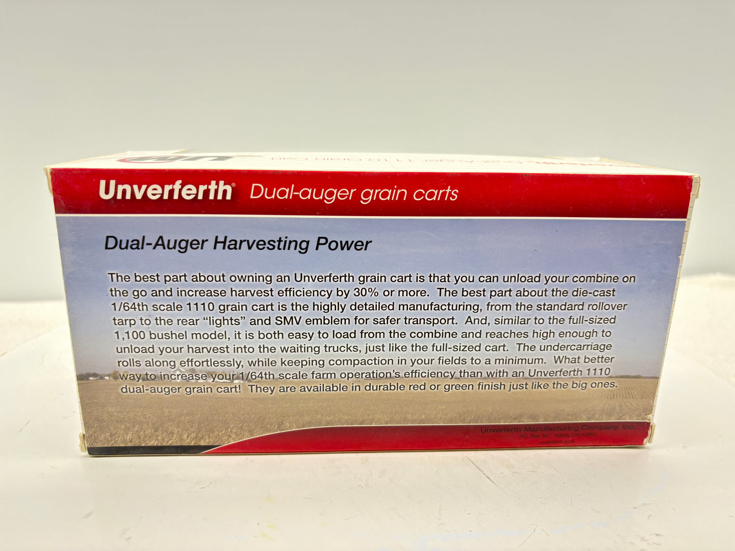 1/64 Unverferth Dual-Auger 1110 Tracks