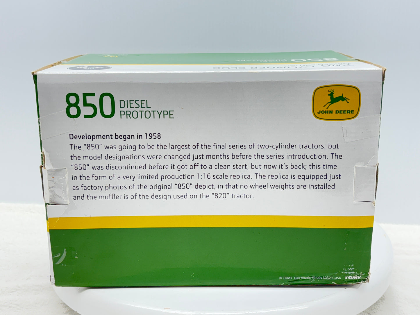 1/16 John Deere 850 Prototype Two Cylinder