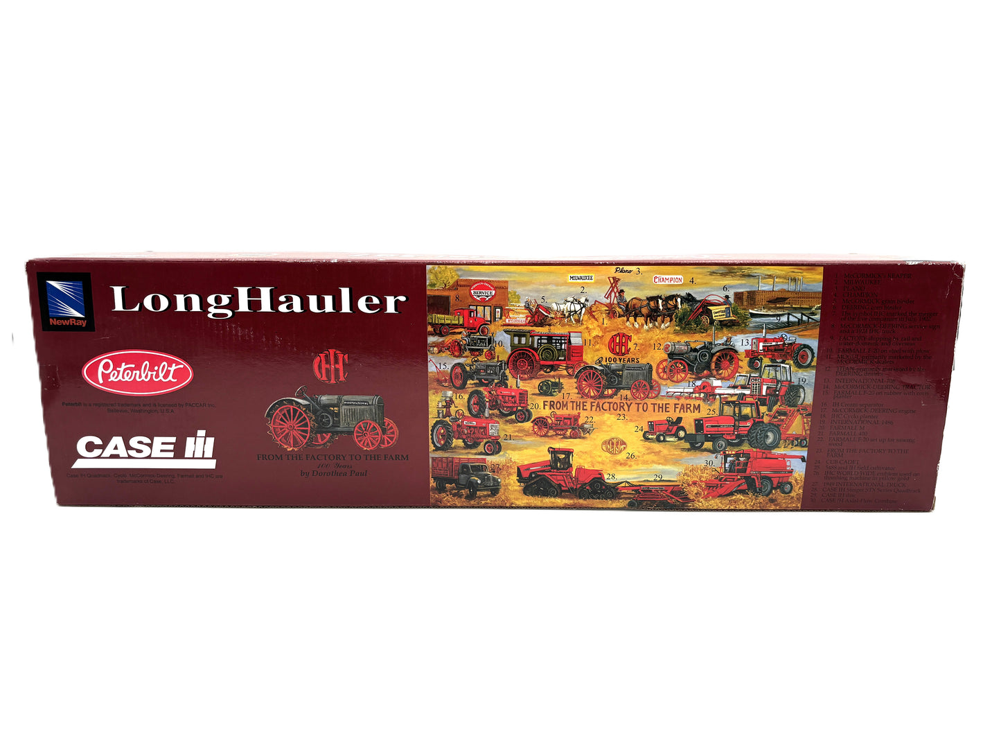 1/32  Peterbilt 387 - Case IH Set