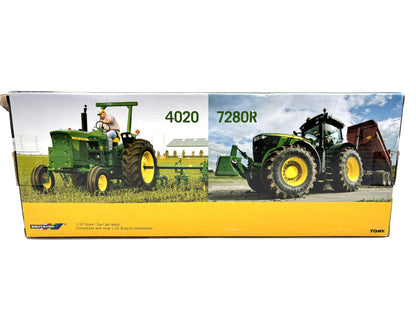 1/32 John Deere 4020-7280R Limited Edition ''Then and Now'' Gold Tractor Duo Set