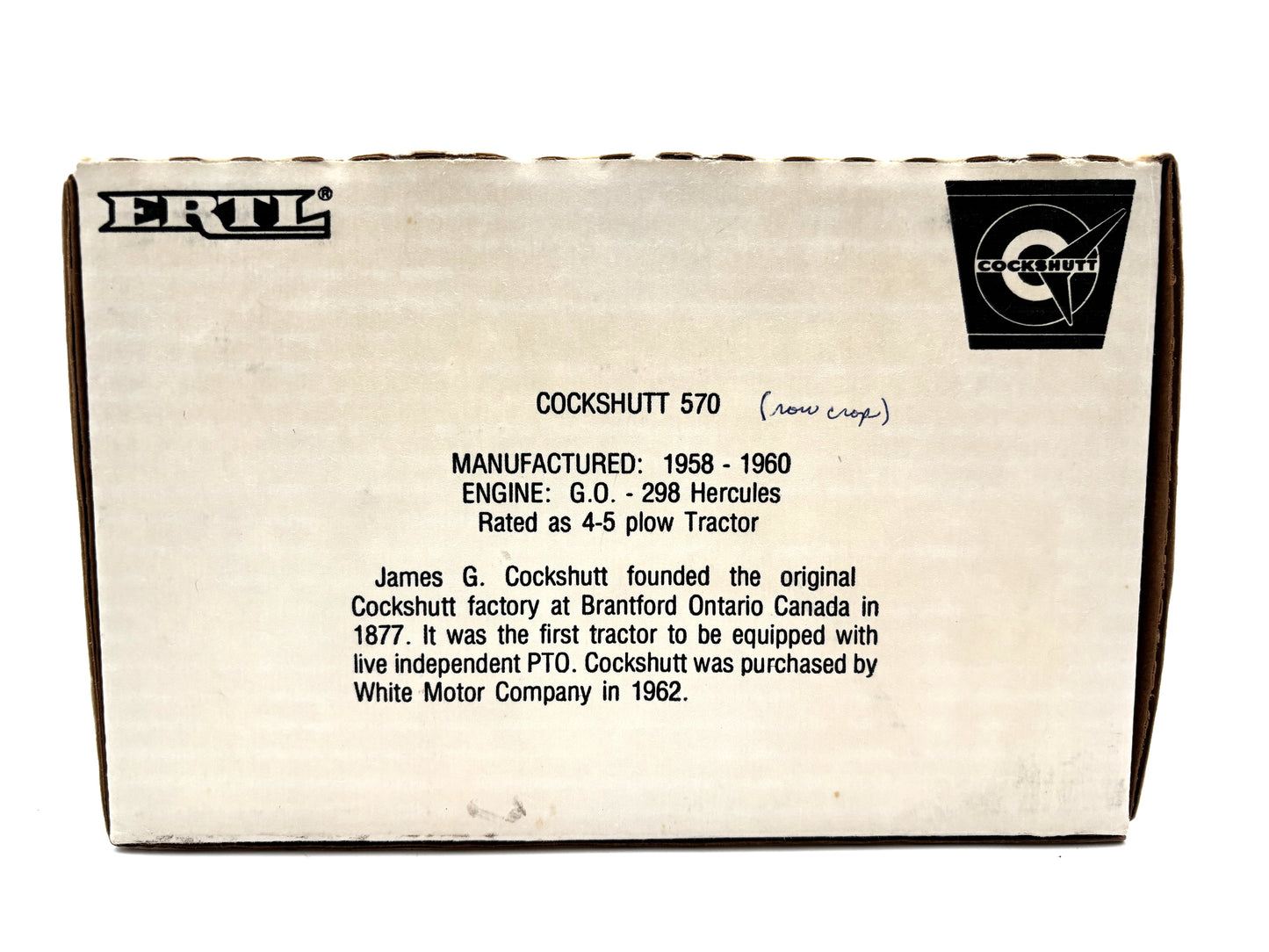 1/16 Cockshutt 570 Narrow Front NFTM