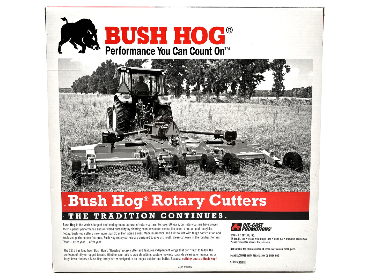 1/16 Bush Hog 2815 Limited Edition