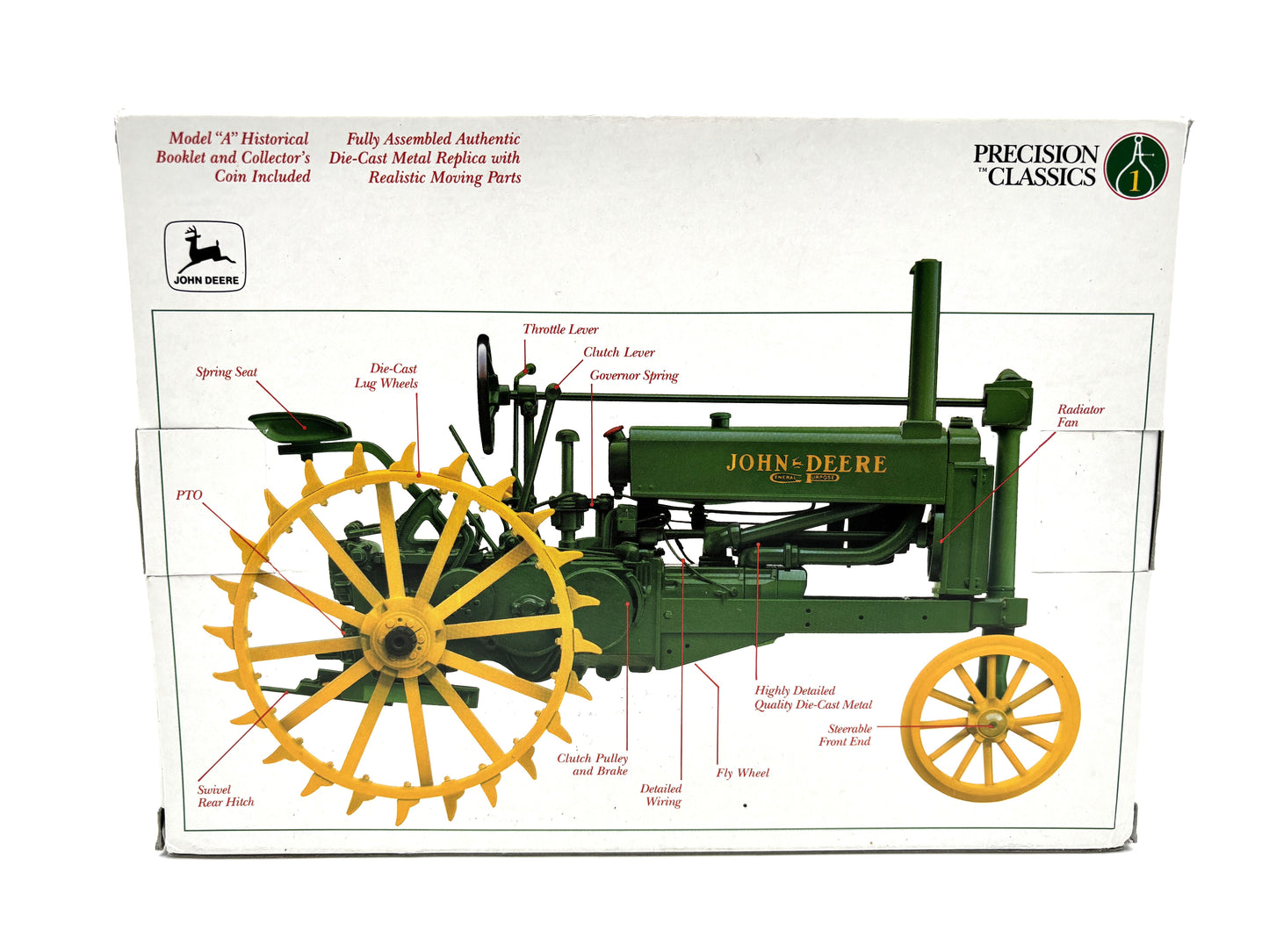 1/16 John Deere Model A on Steel