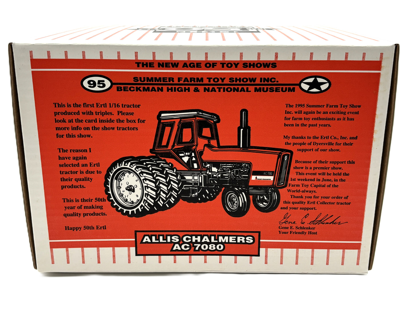 1/16 Allis-Chalmers 7080 Summer Farm Toy Show