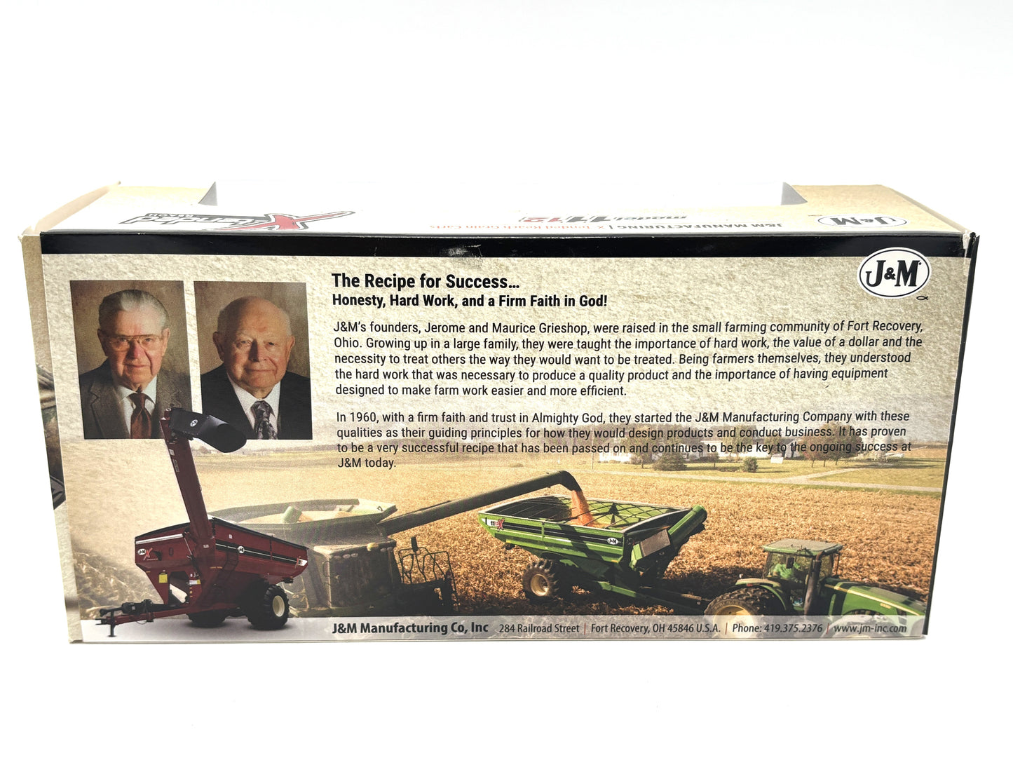 1/64 J&M 1112 Grain Cart Singles
