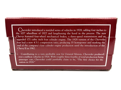 1/34 Chevrolet 1928 Pickup - Case Lubricants