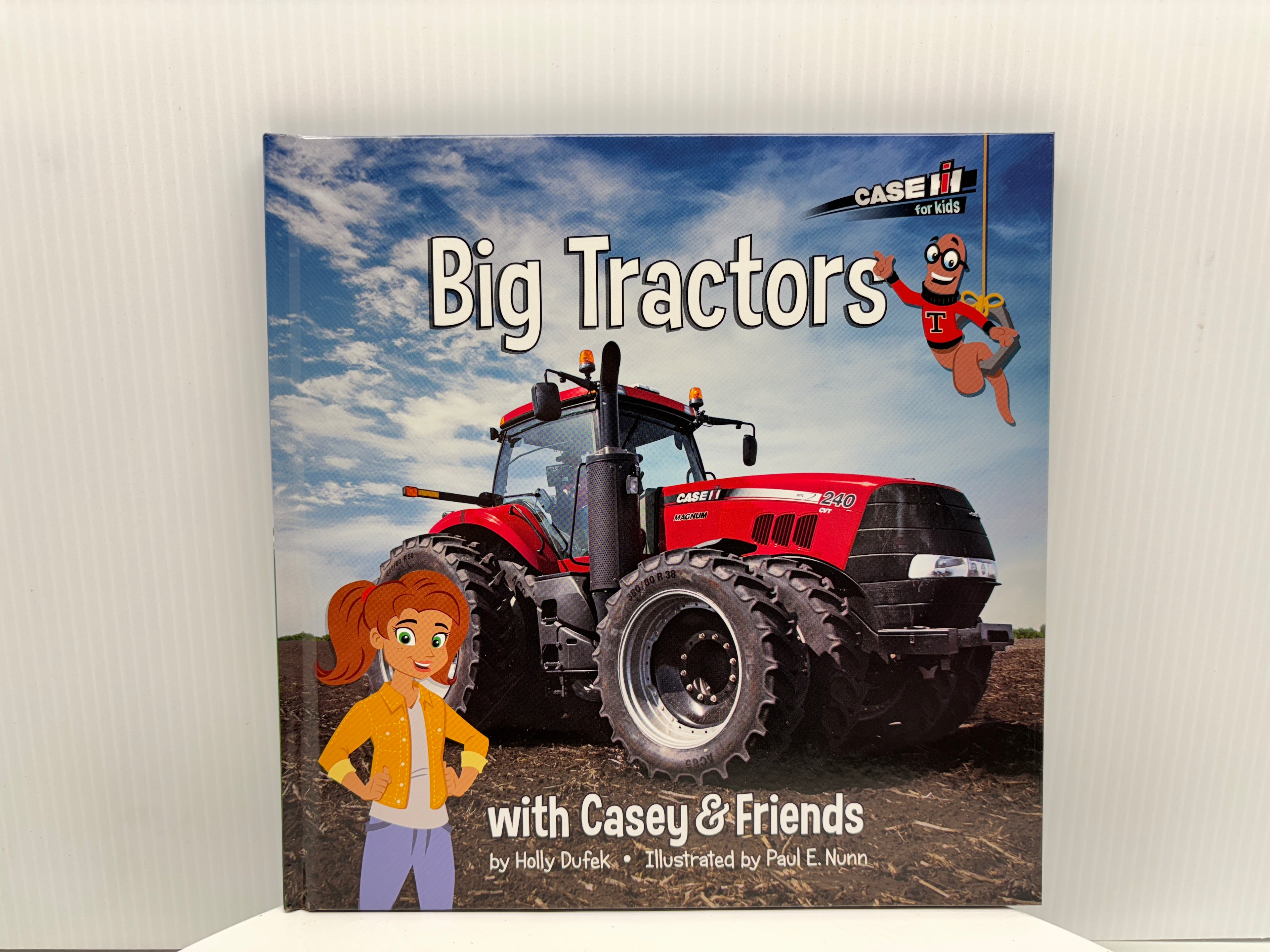 Big Tractors with Casey & Friends Hardcover Book