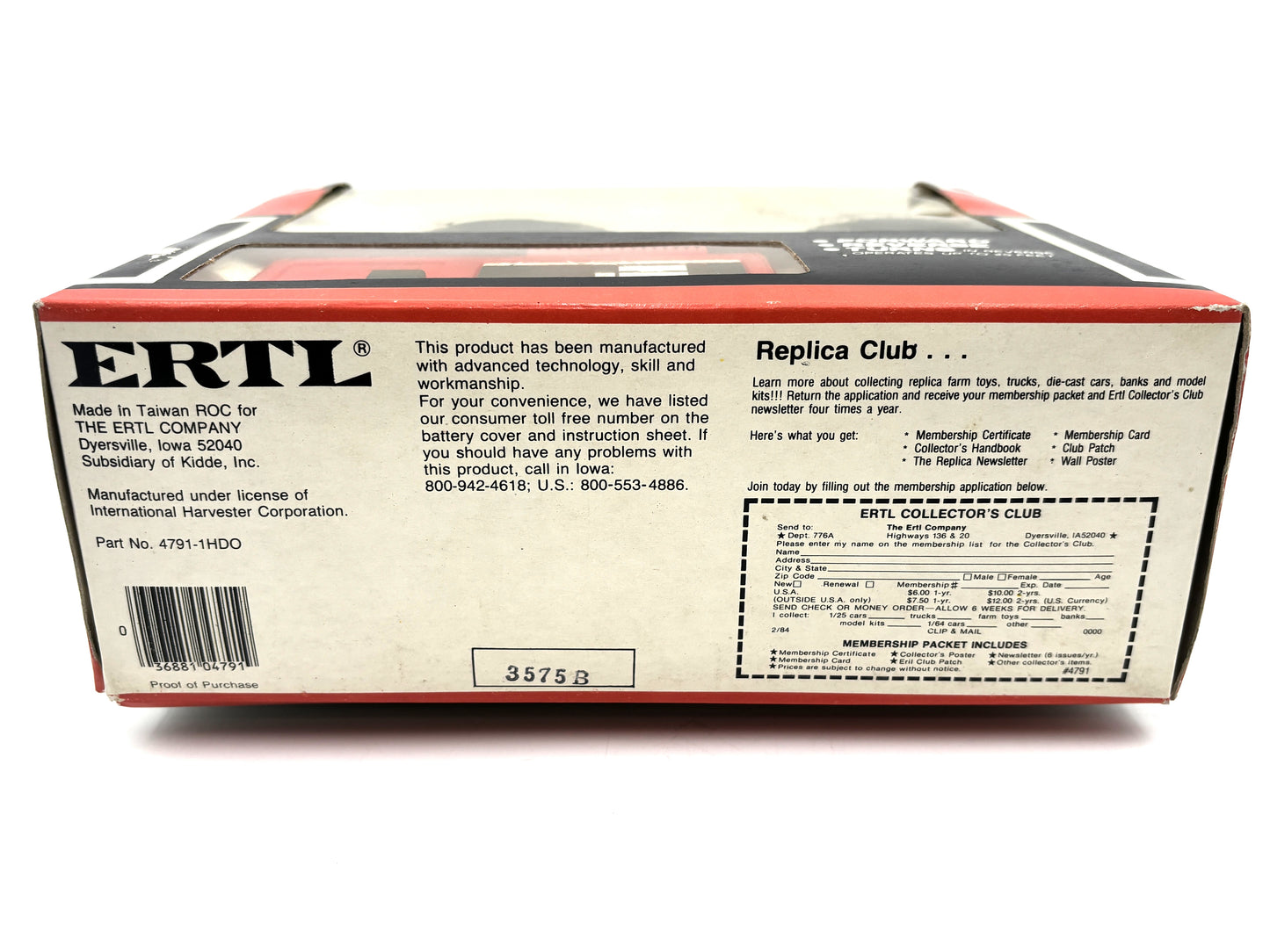 1/32 International Vintage 6388 Remote Control