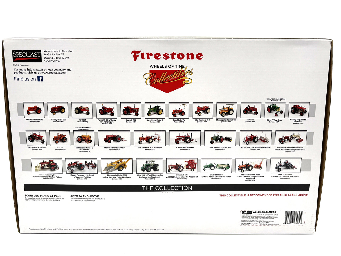1/16 Case 530 with AC 390 Mower Conditioner