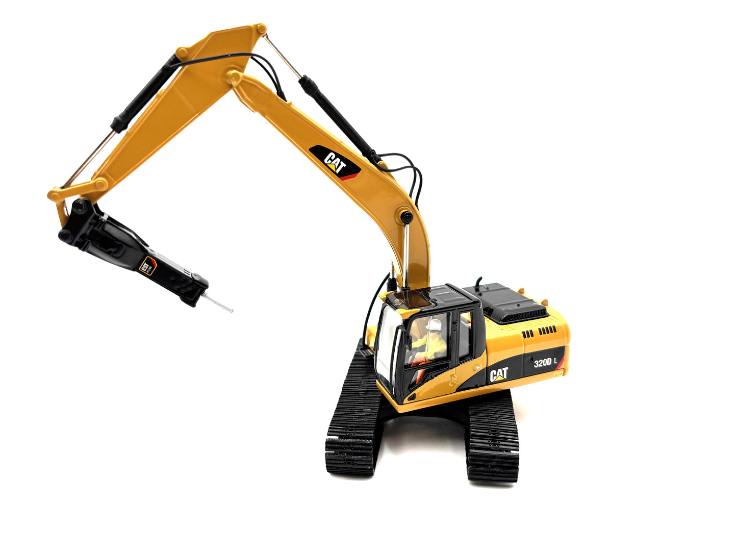 1/50 CAT 320D L Hydraulic Excavator with Hammer